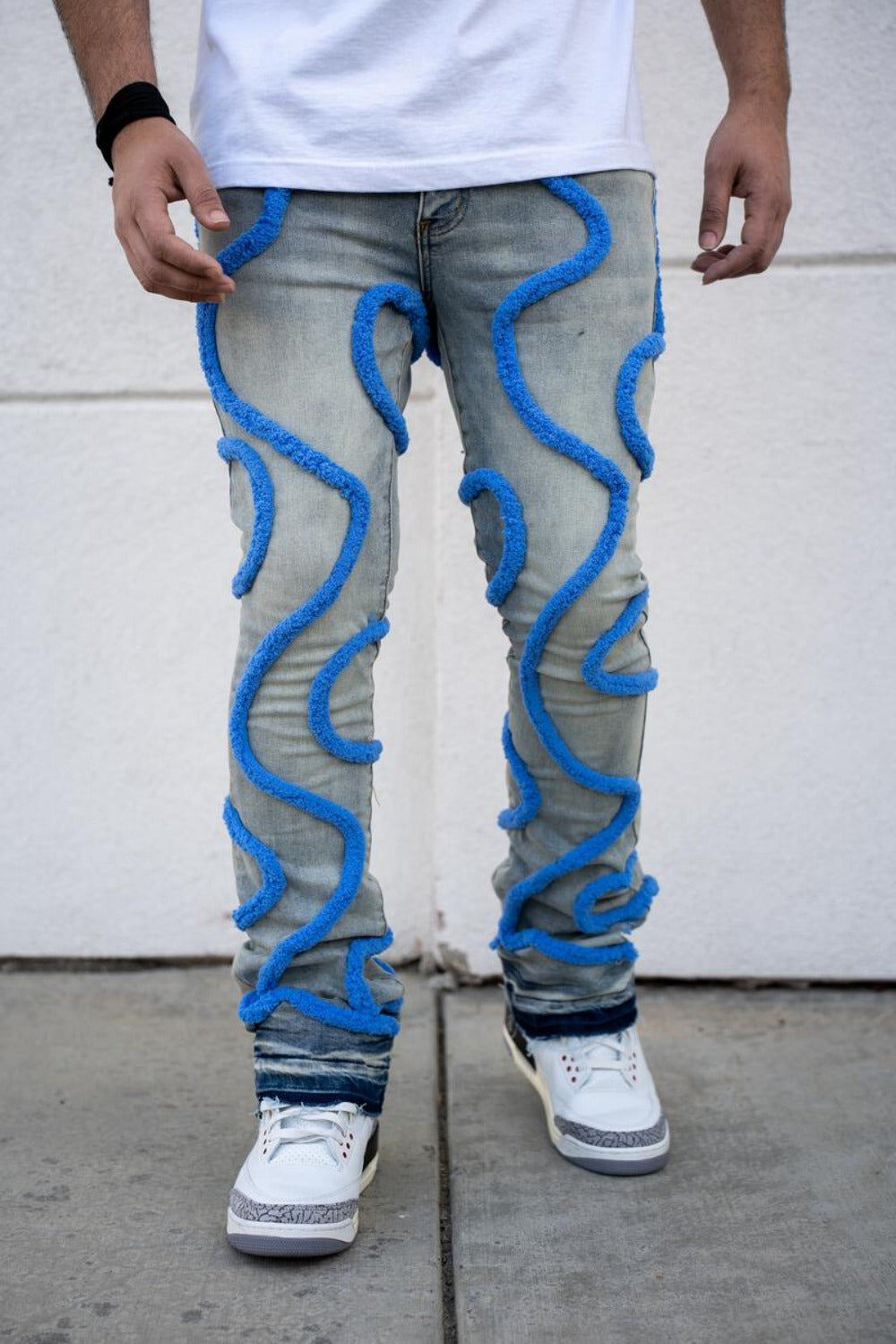 Reelistik - Corda Stacked Jeans-(Light-Blue)