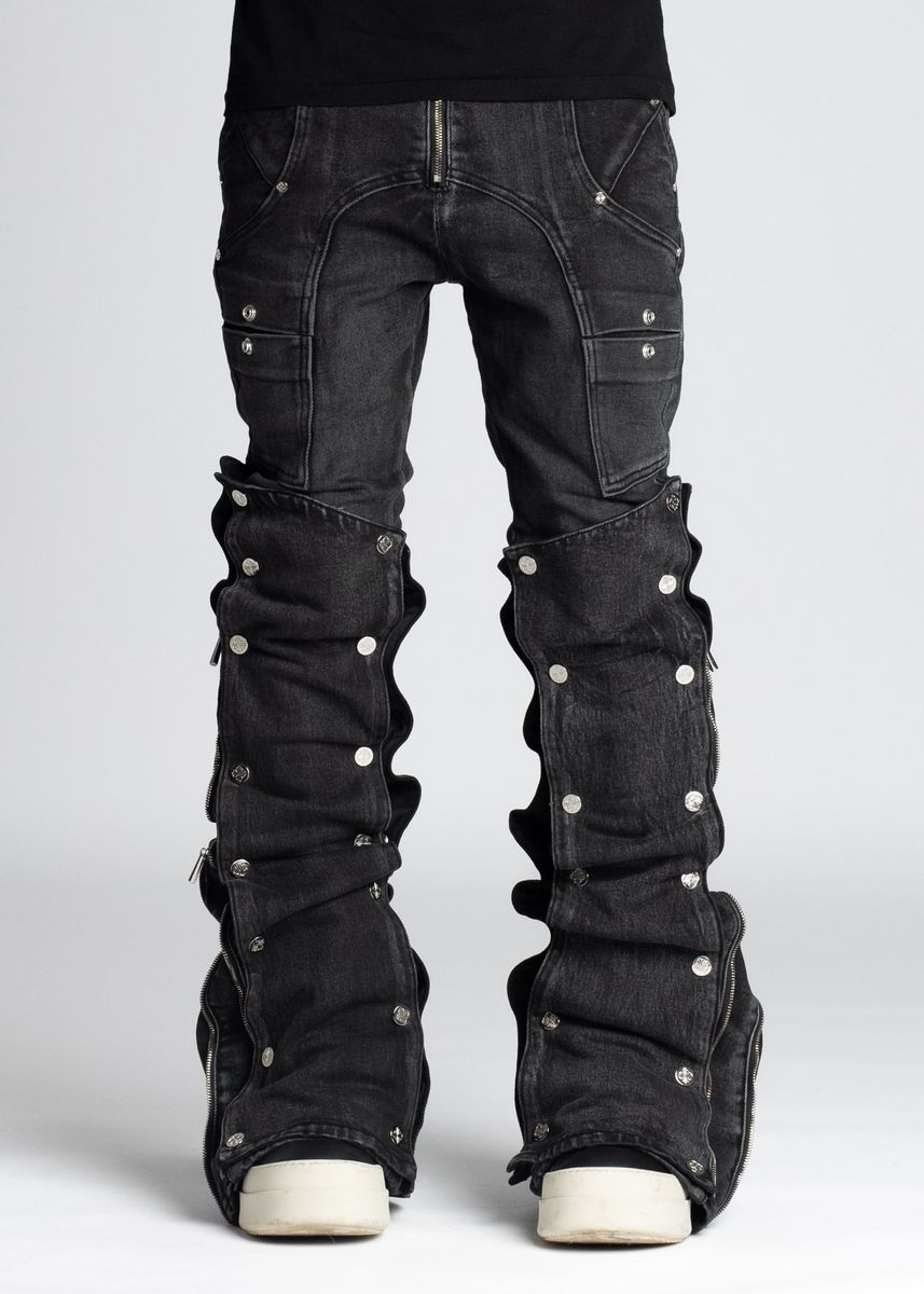 Guapi - Stacked Premium Denim Jeans - Iron Grey – Todays Man Store