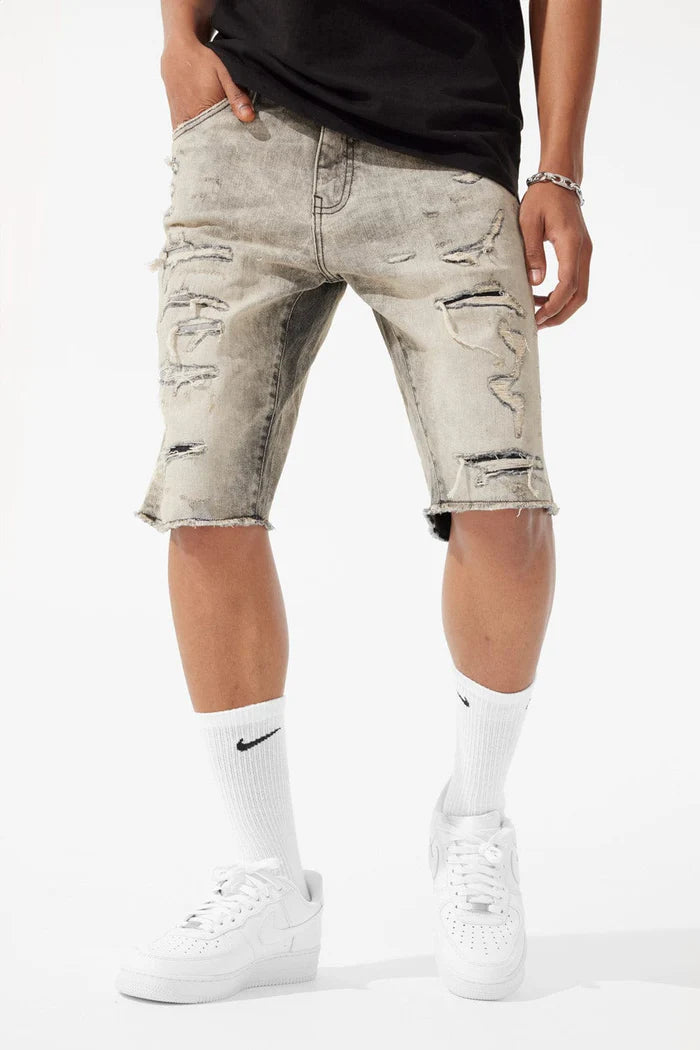 OG - Arlington Denim Shorts - Bone White (J320S)
