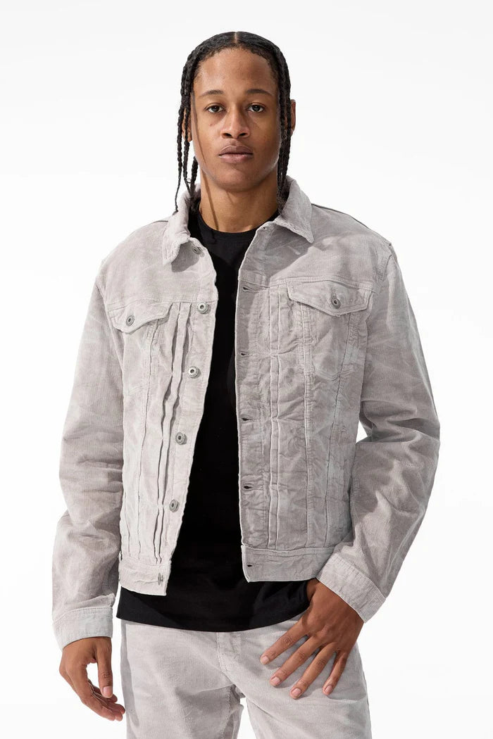 Atlas Corduroy Trucker Jacket (Cement) JJ1202 – Todays Man Store
