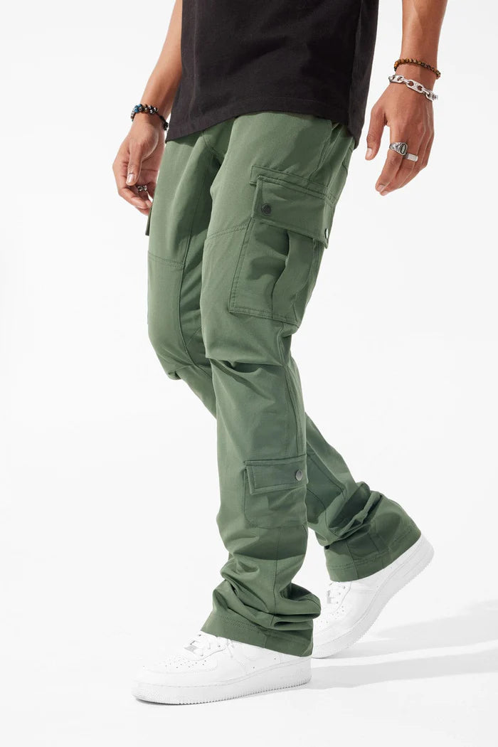 Martin Stacked - Rodeo Cargo Pants - Olive