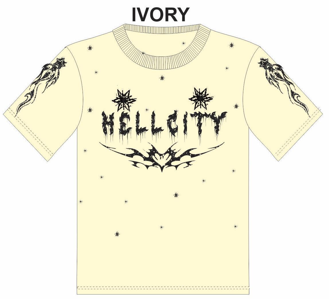 Hell City Tee - Ivory