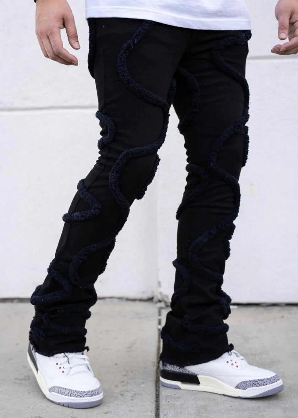 Reelistik - Corda Stacked Jeans - Black