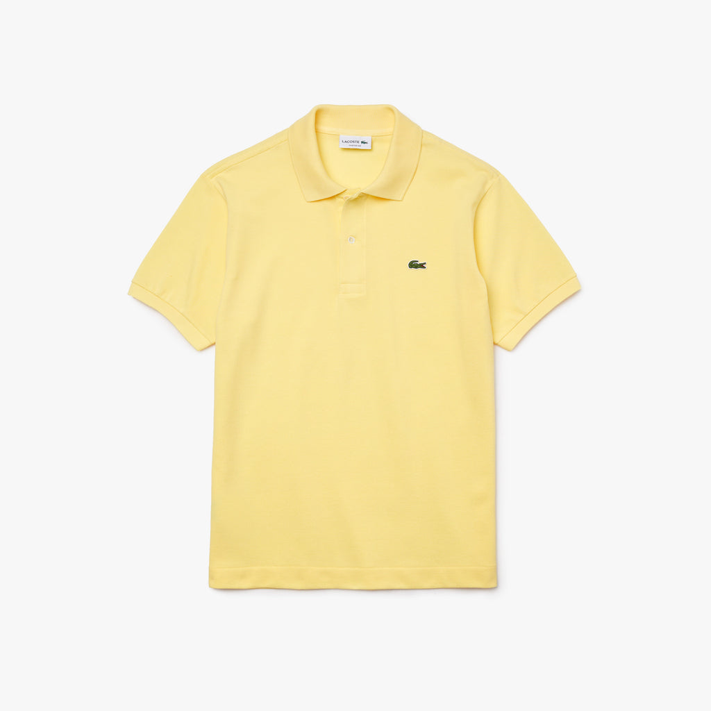Todays Store Yellow Polo Man 107 – - Fit Classic Lacoste Shirt -