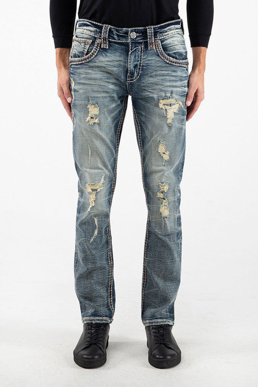 Vintage Rock Revival Jeans deals