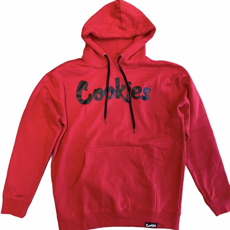 CookiesOriginal Mint Fleece HoodieRed/Black Todays Man Store