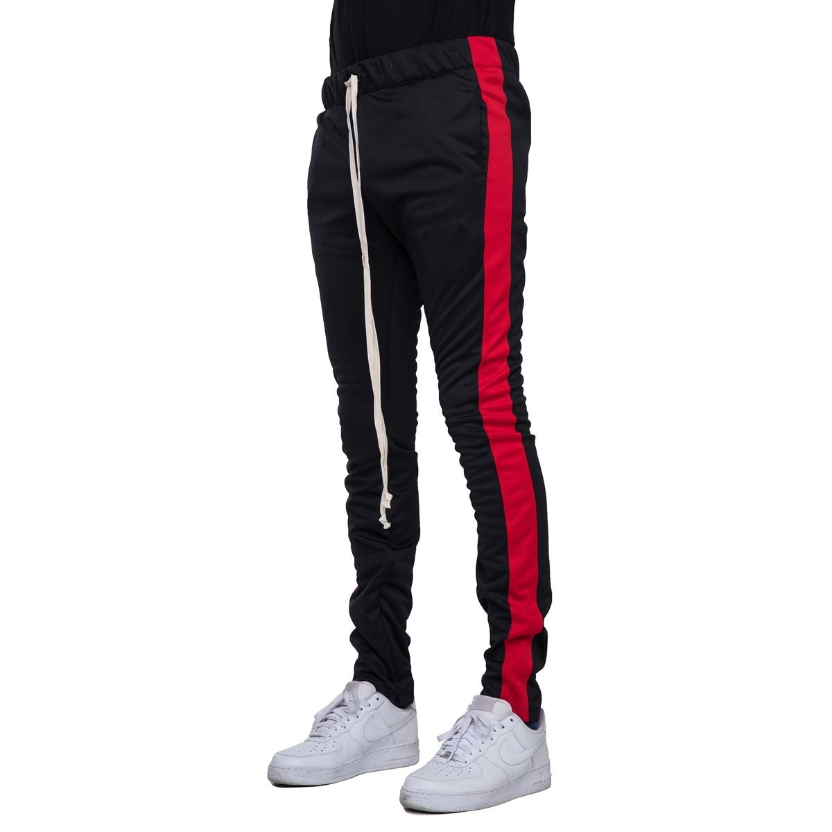Track Pants In Black/Red