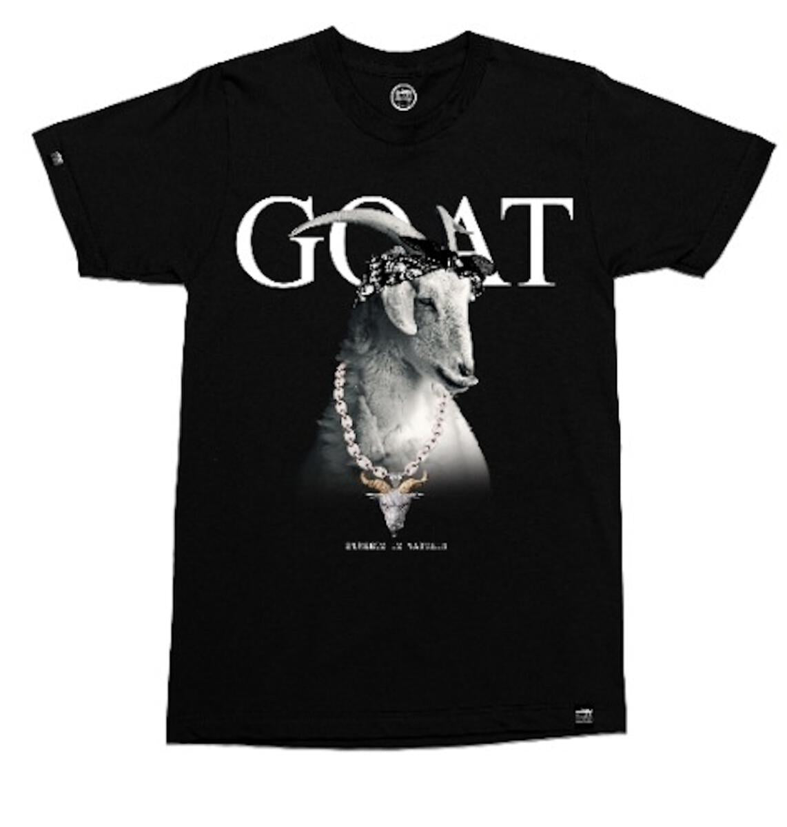 Streetz Iz Watchin - GOAT Tee - Black