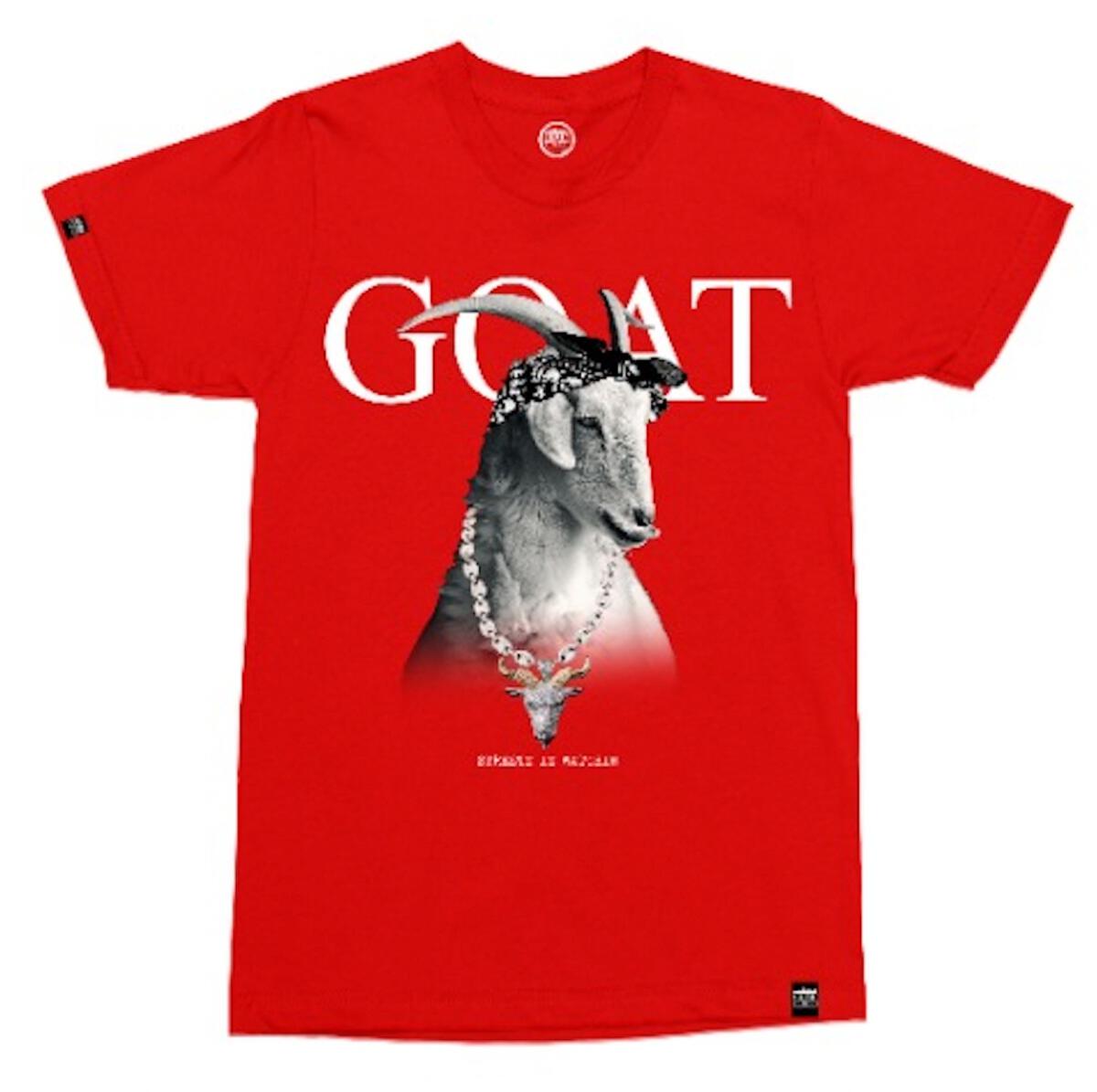 Streetz Iz Watchin - GOAT Tee - Red