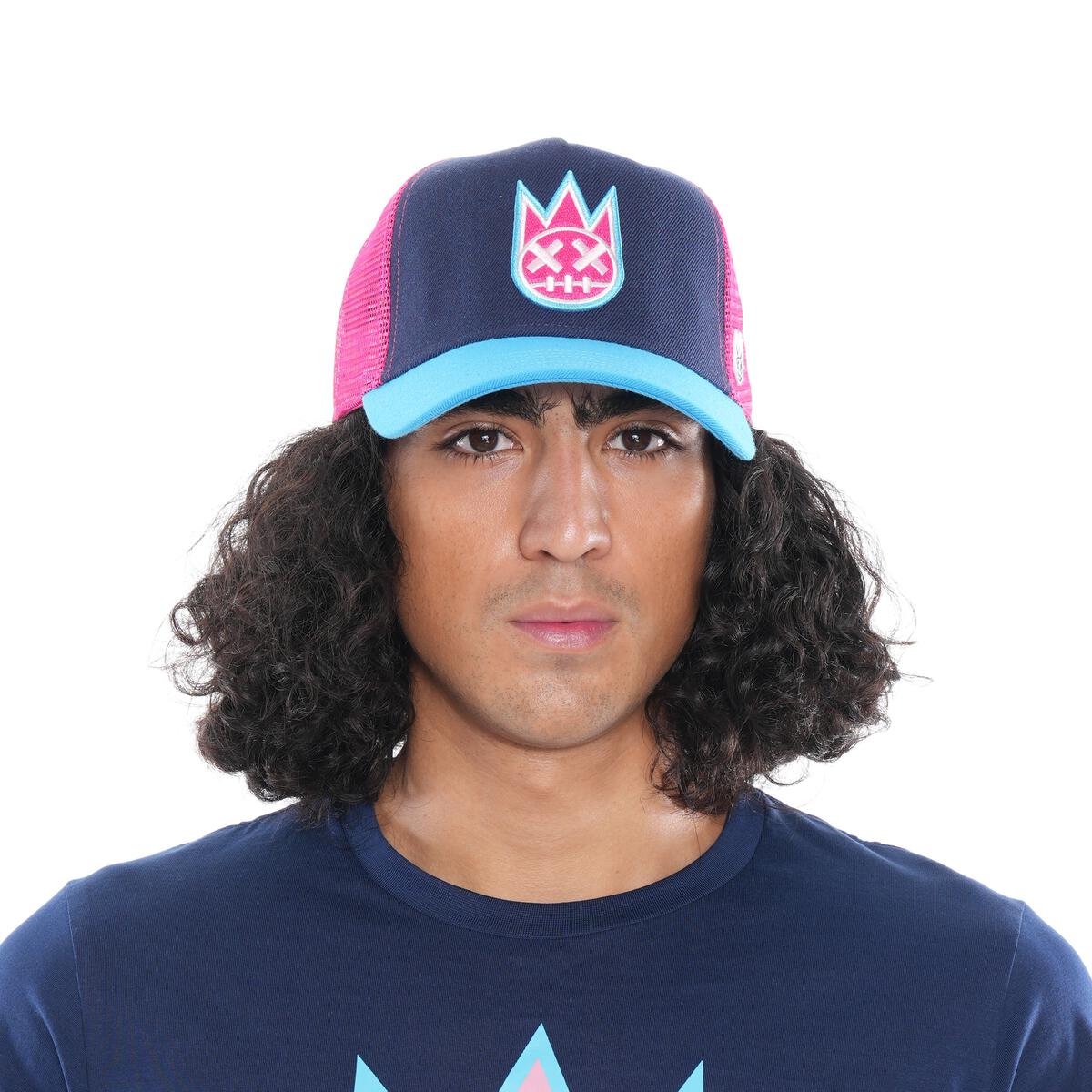 Shimuchan Logo Trucker Hat - True Navy