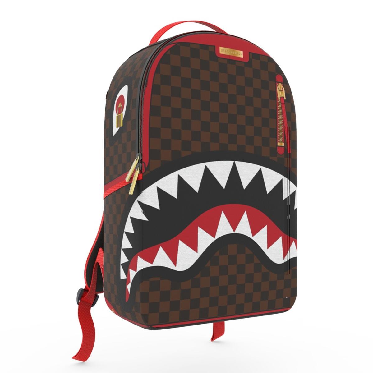 Red Shark In Paris Backpack