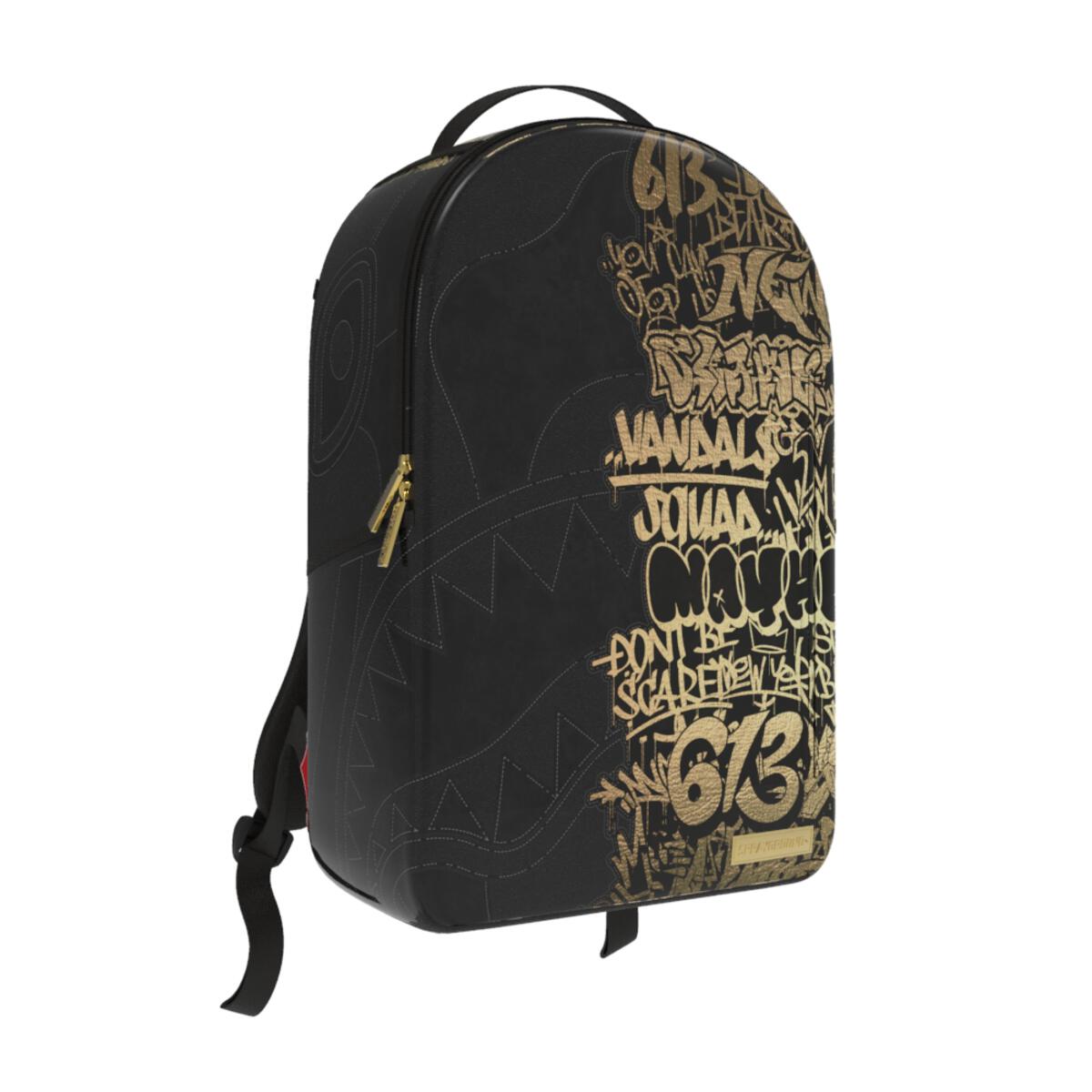 Half Graff Gold Backpack