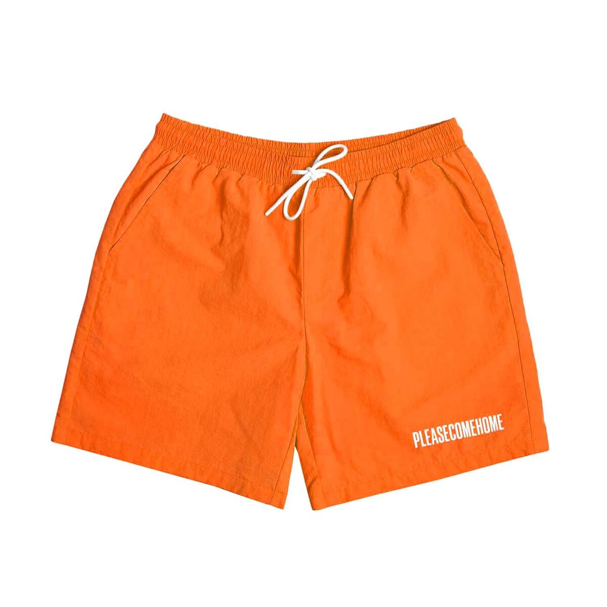 Essential Nylon Shorts - Bright Orange