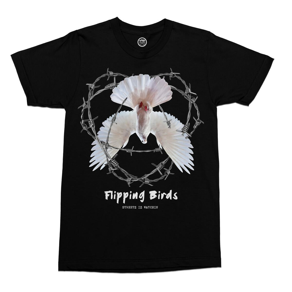 Flippin Birds Tee - Black