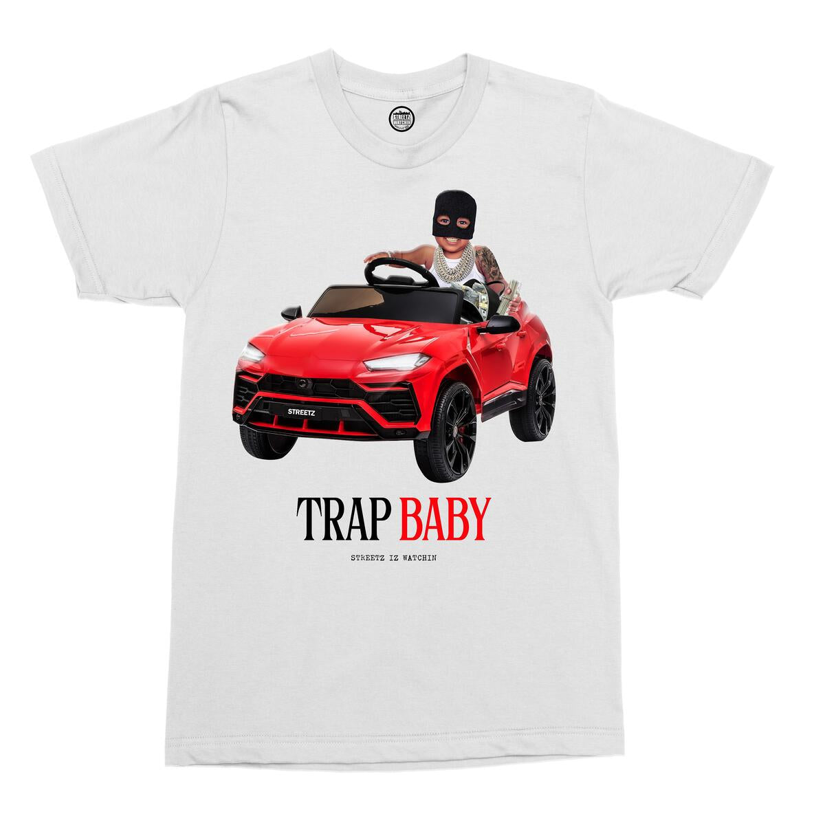 Streetz Iz Watchin - Trap Baby 3 - White/Red