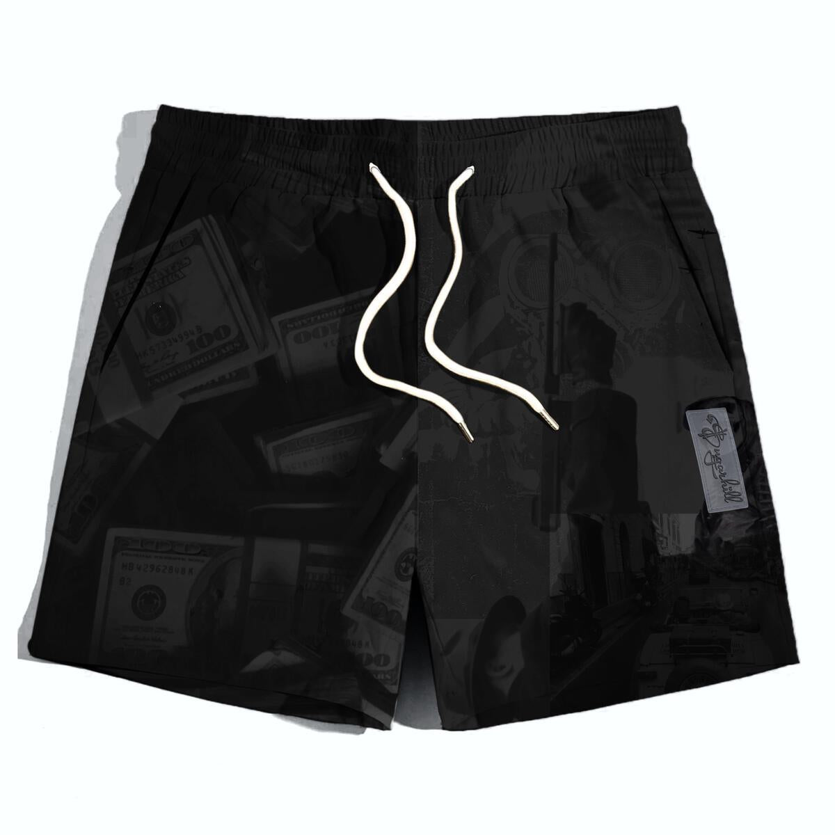 Mob Shorts - Black Print