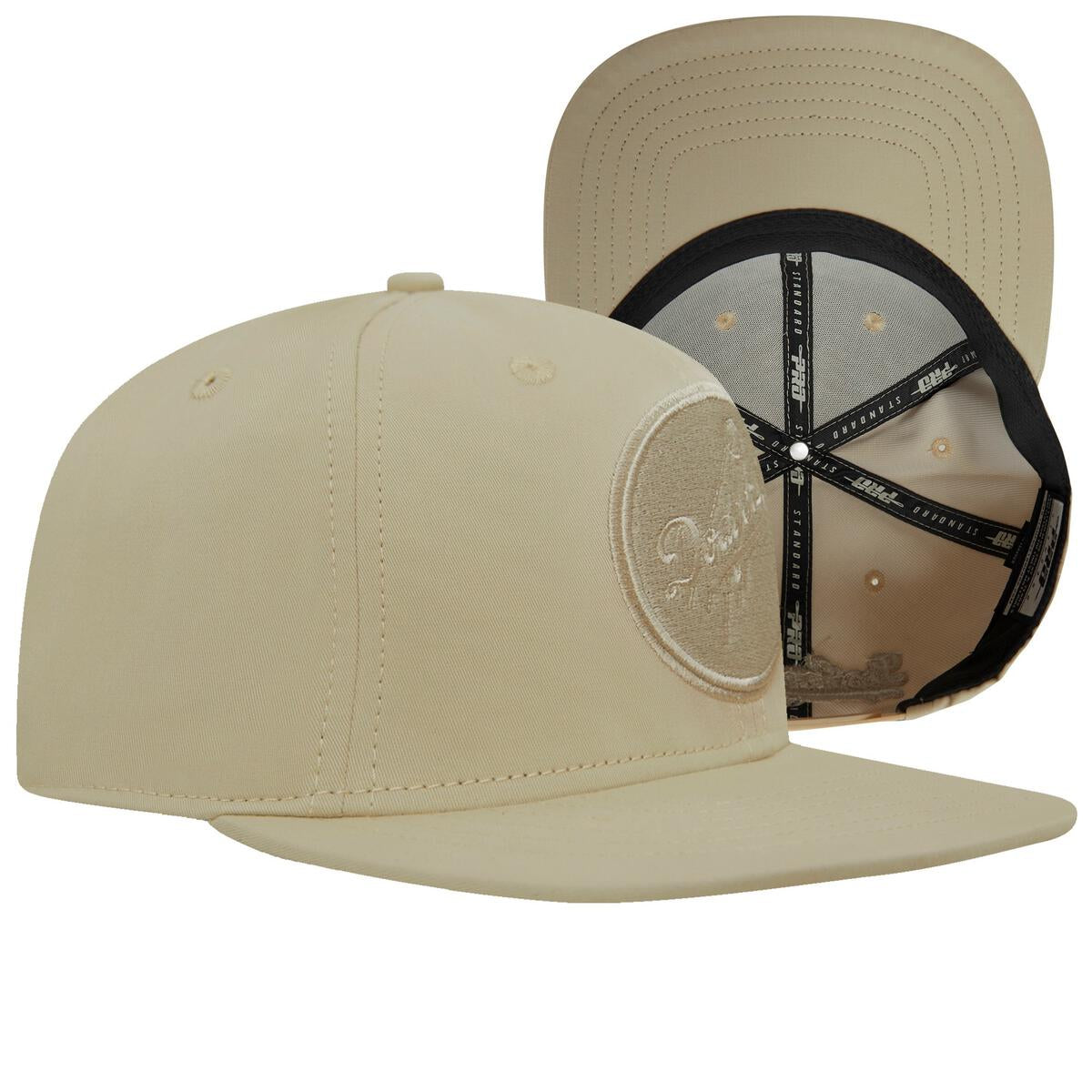 Los Angeles Dodgers Neutral Snapback Hat - Taupe