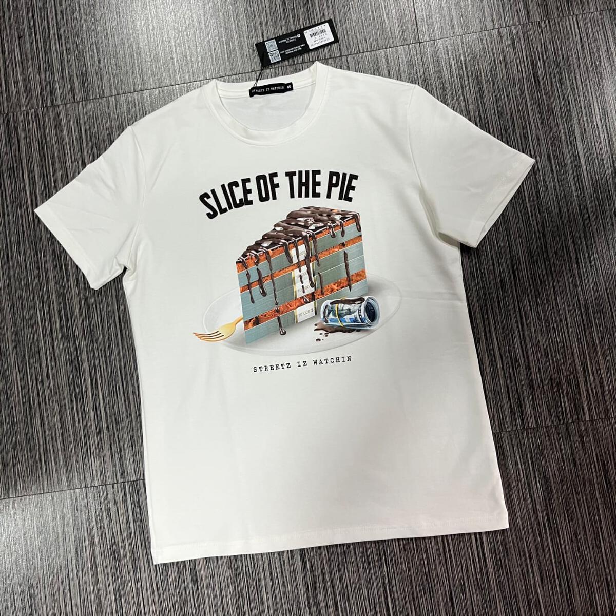 "Slice Of The Pie" T-Shirt - Cream