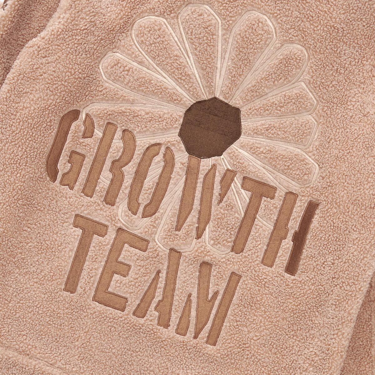 "Growth" Sherpa Jacket - Sand