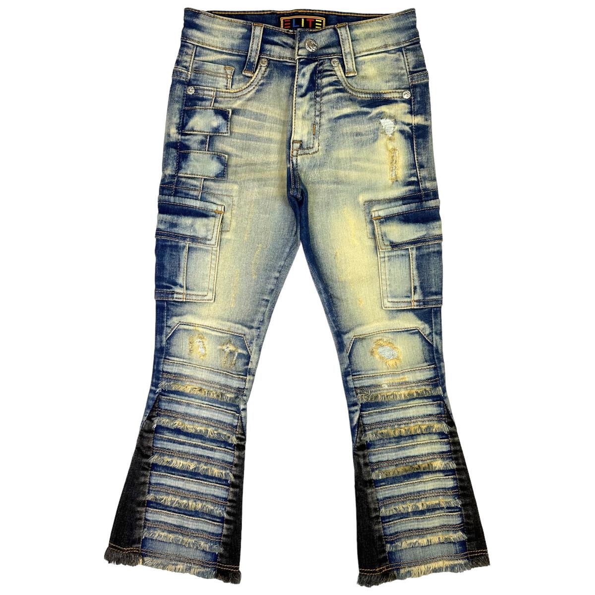 Kids Premium Denim Jeans - Desert Wash