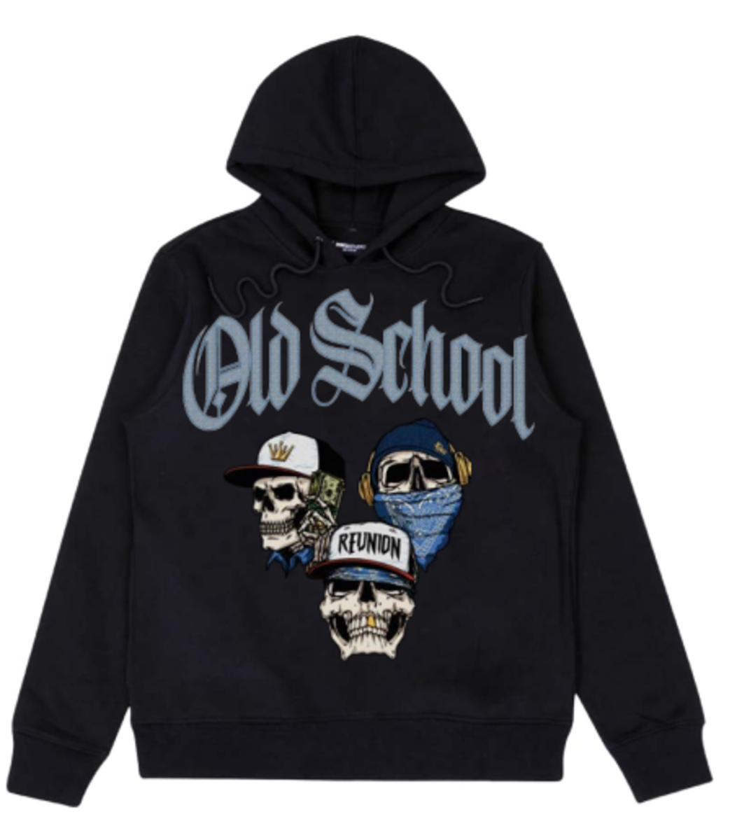 Old School Reunion Hoodie - Black