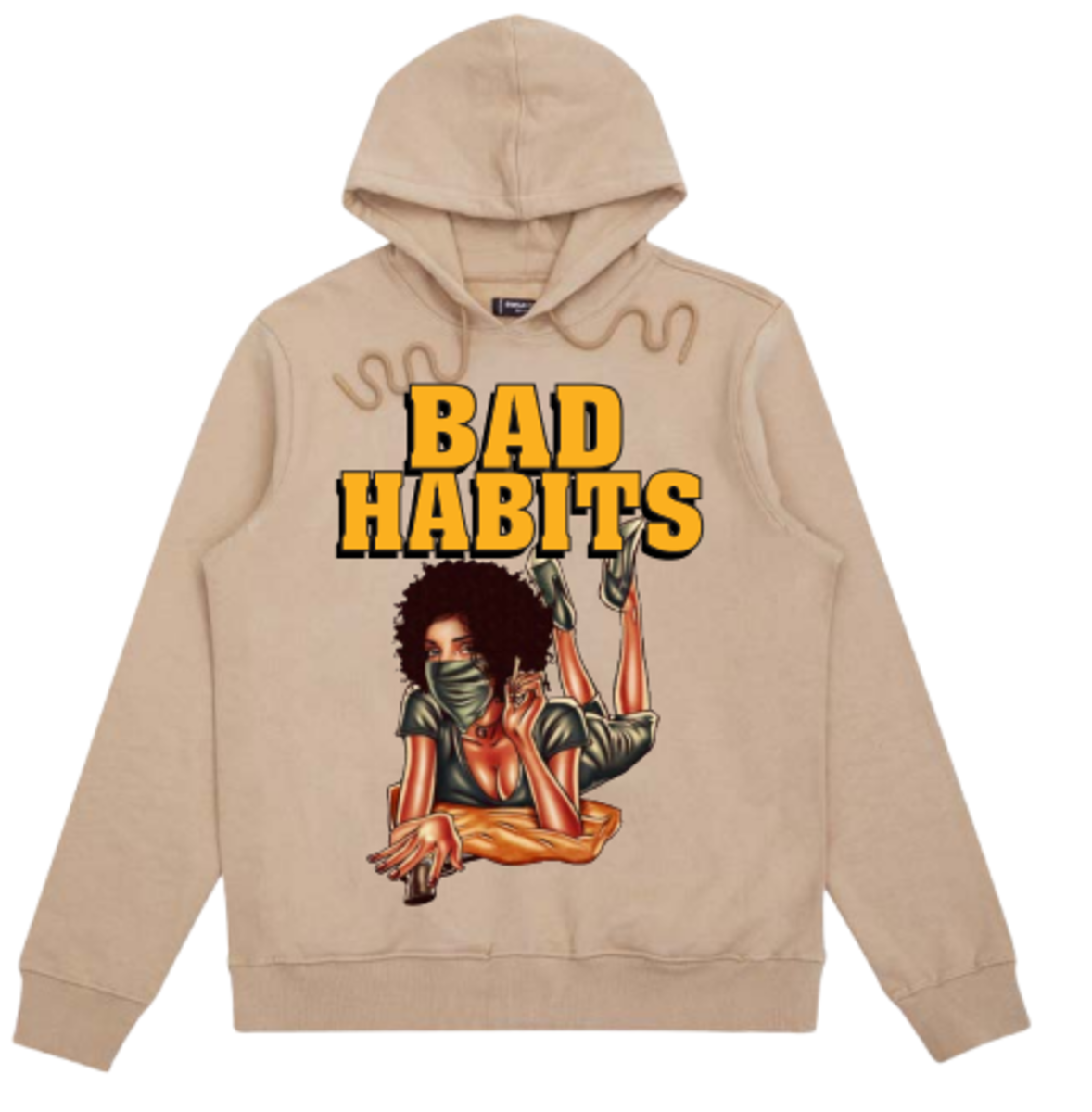 Bad Habits Natalie Hoodie - Khaki