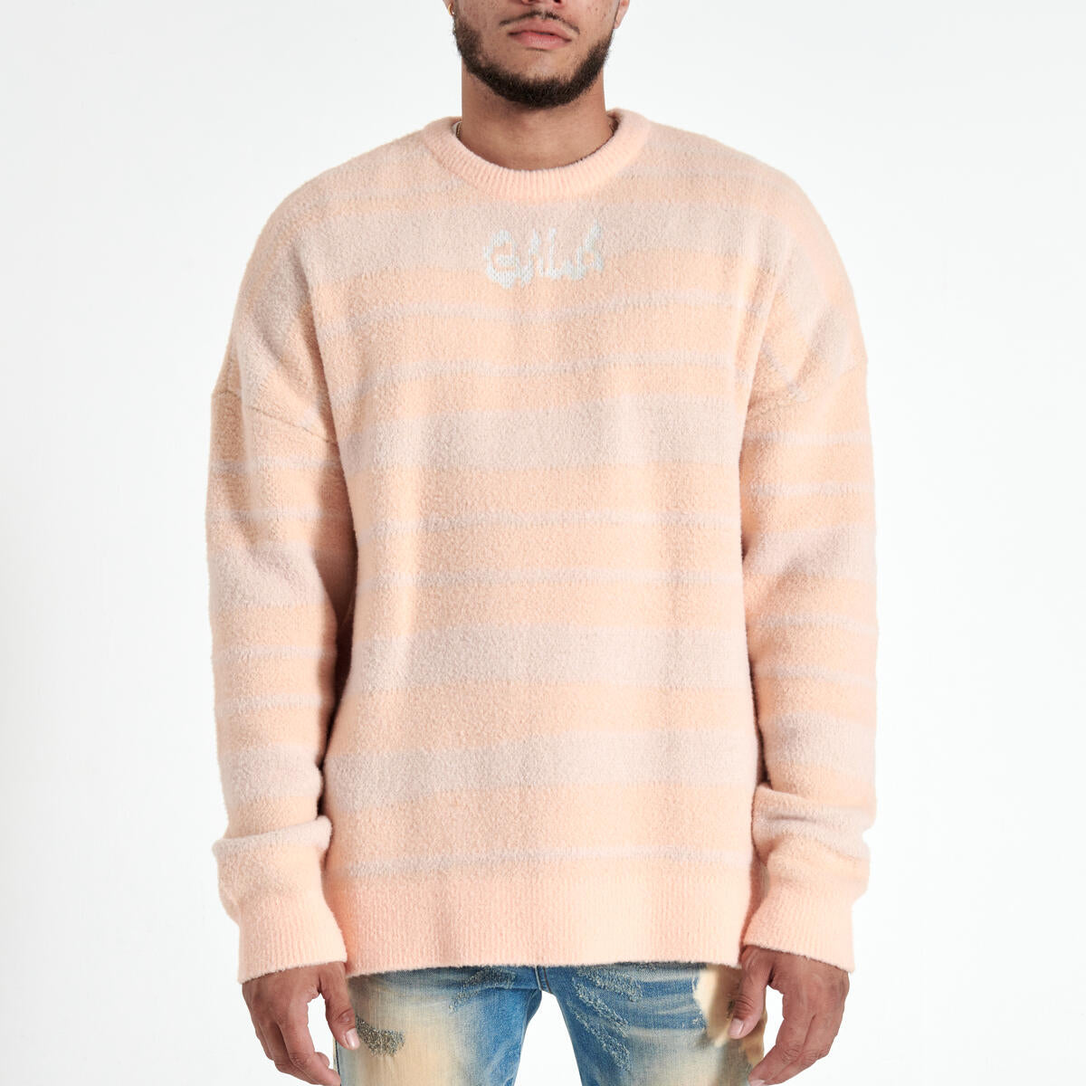 Wonder Mohair Sweater - Pink/Lemonade