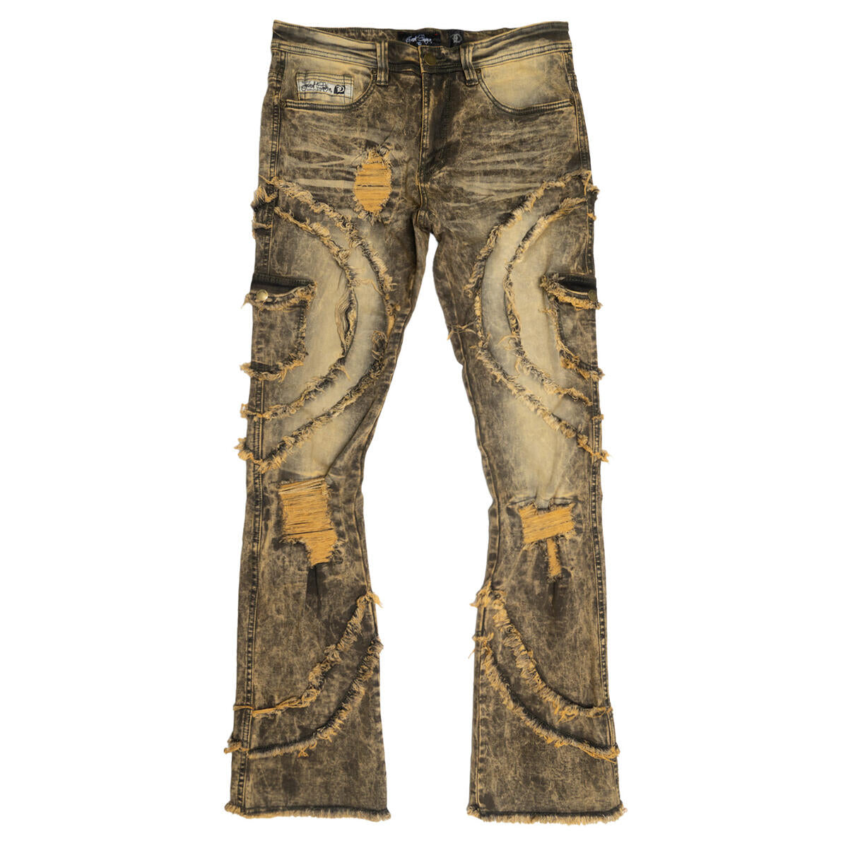 Tascotto Stacked Jeans - Olive