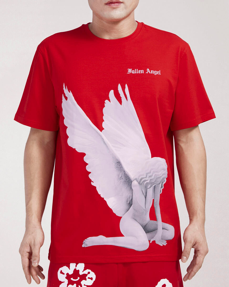 Fallen Angel Crying Tee - Red (RK1481211)