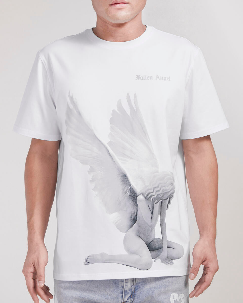 Fallen Angel Crying Tee - White (RK1481211)