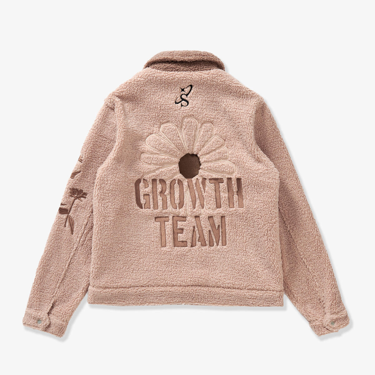 "Growth" Sherpa Jacket - Sand