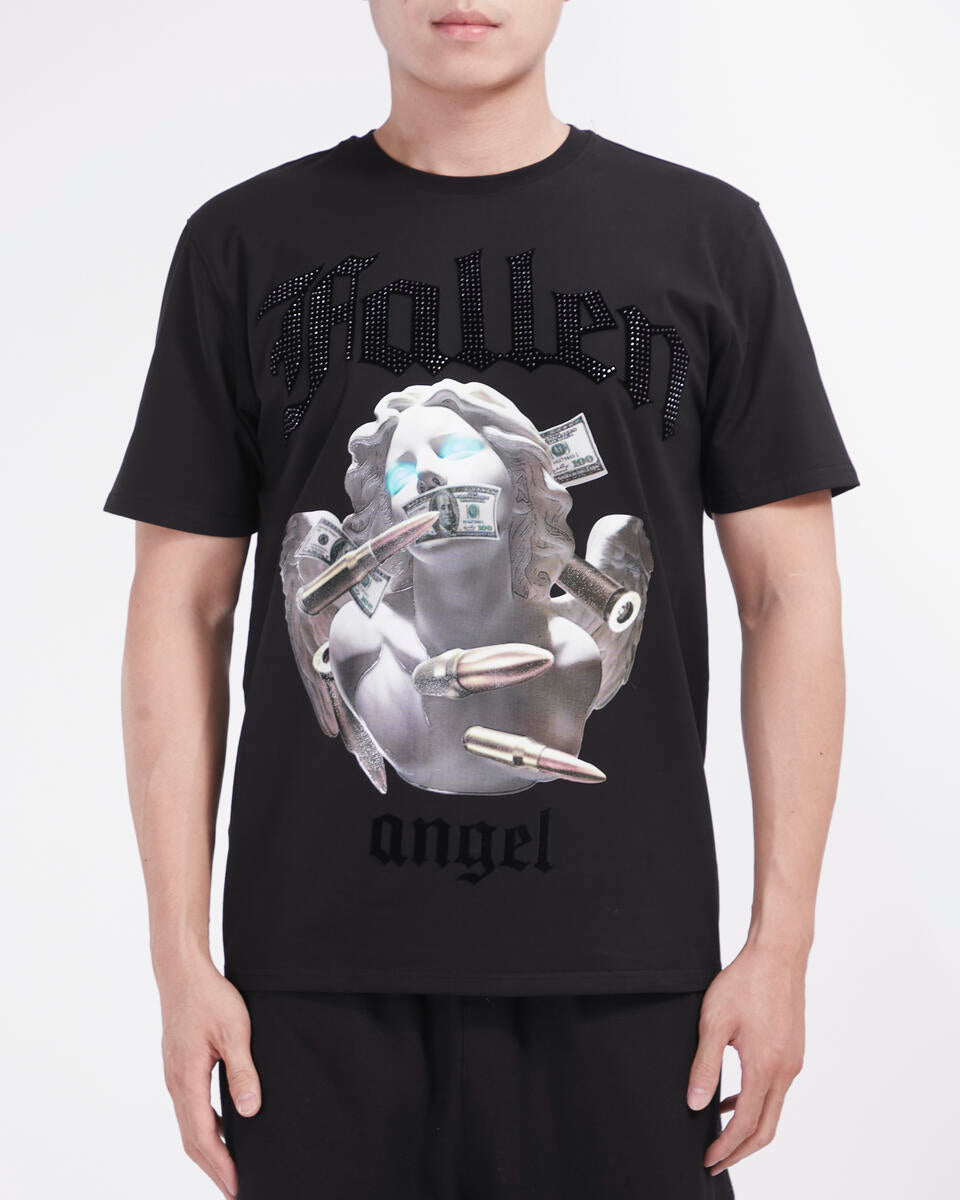 Fallen Angel Bullet Tee - Black (RK1481201)