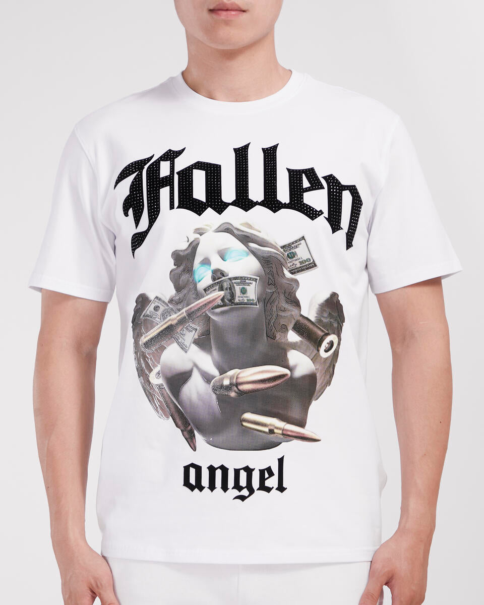 Fallen Angel Bullet Tee - White (RK1481201)