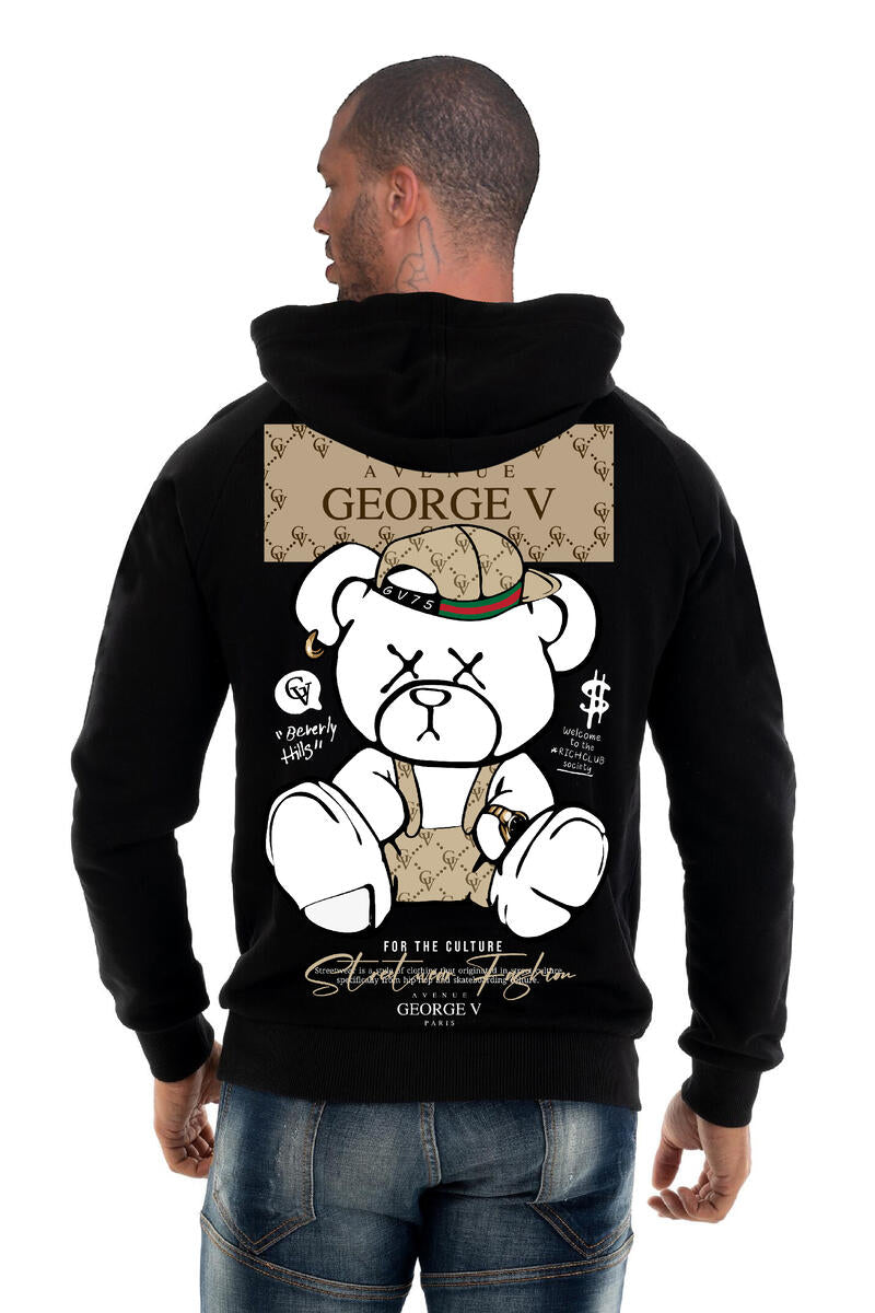 Rich Club Hoodie - Black (GV2631) – Todays Man Store Rich Club Hoodie - Black (GV2631) – Todays Man Store