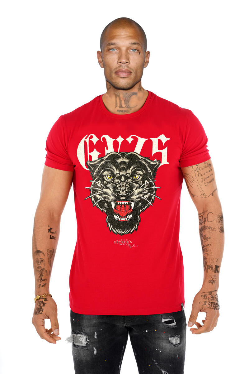 Panther GV75 T-Shirt - Red