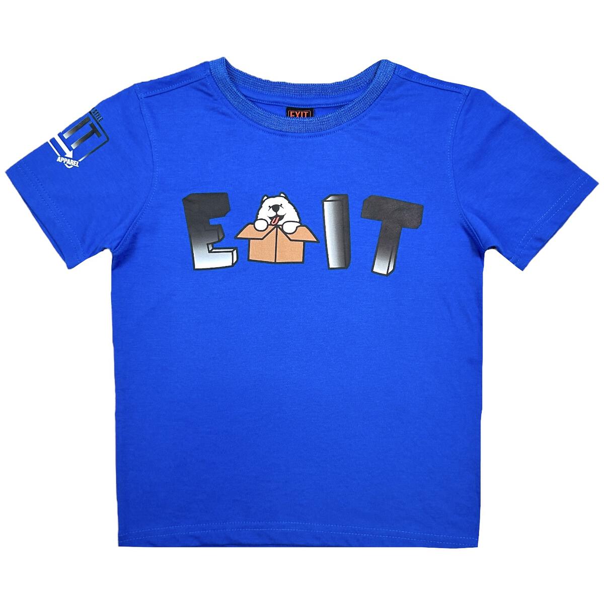 Kids "Out of the Box" Tee - Dark Blue
