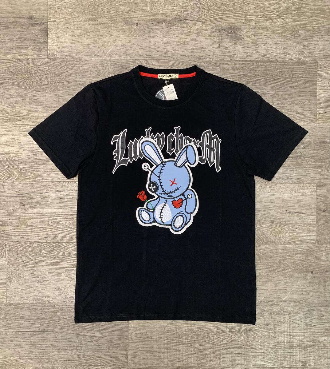 "LC Lucky Charm" T-Shirt - Black