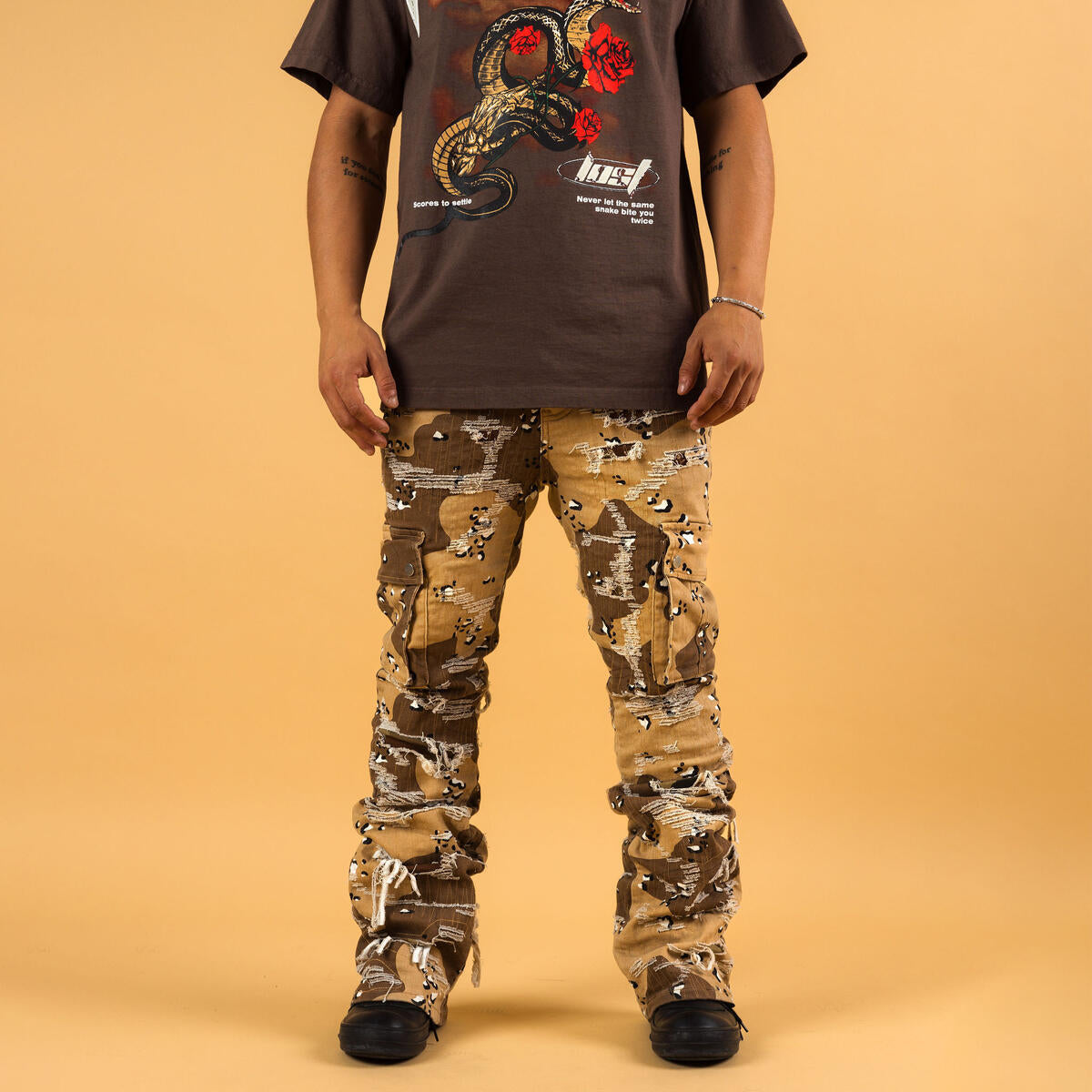 Trapper Gibson Denim Jeans - Camo