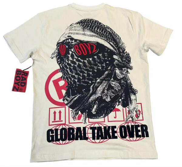 Global Takeover T-Shirt - Cream