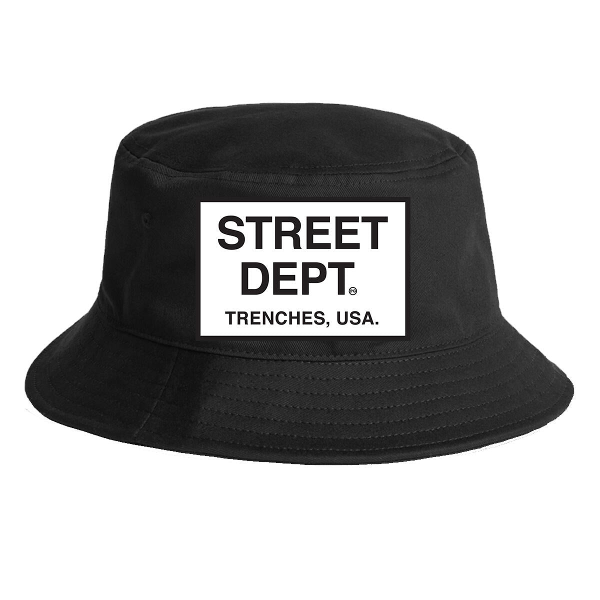 Street Dept Bucket Hat - Black
