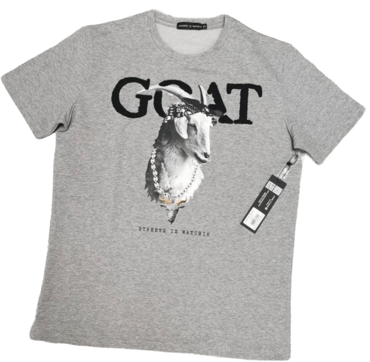 GOAT Tee - Heather Grey