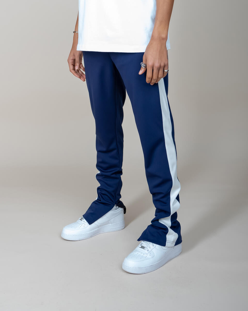 Track Pants In Navy/Ivory