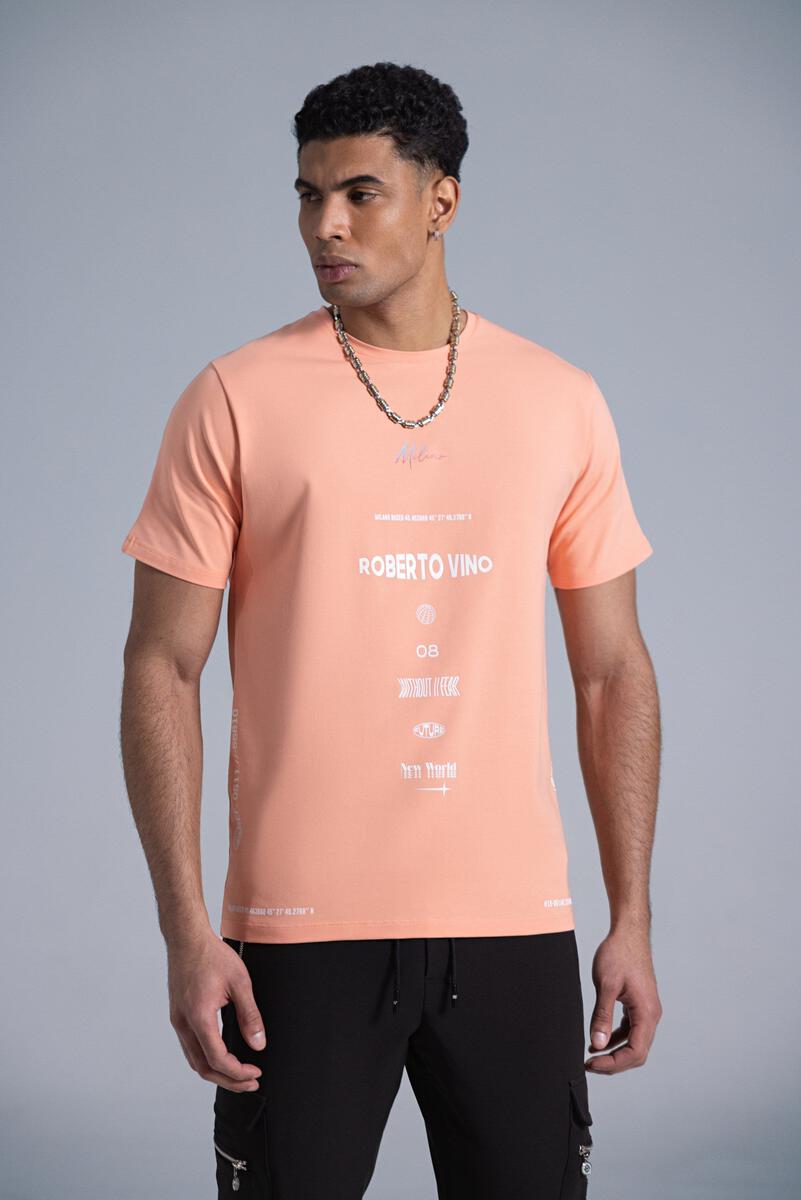 Big Logo T-shirt - Apricot