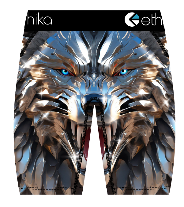 Ethika - Chrome Wolf - Black/Silver - MLUS3498