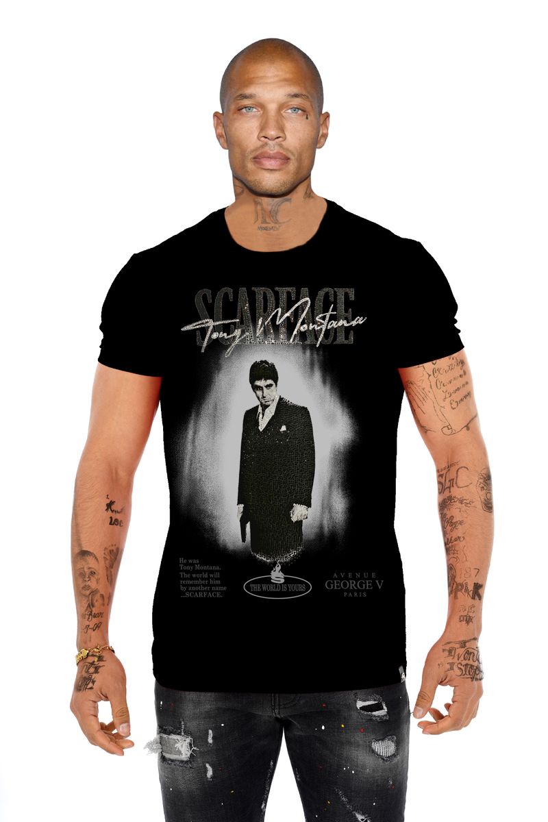 Tony Montana T-Shirt - Black