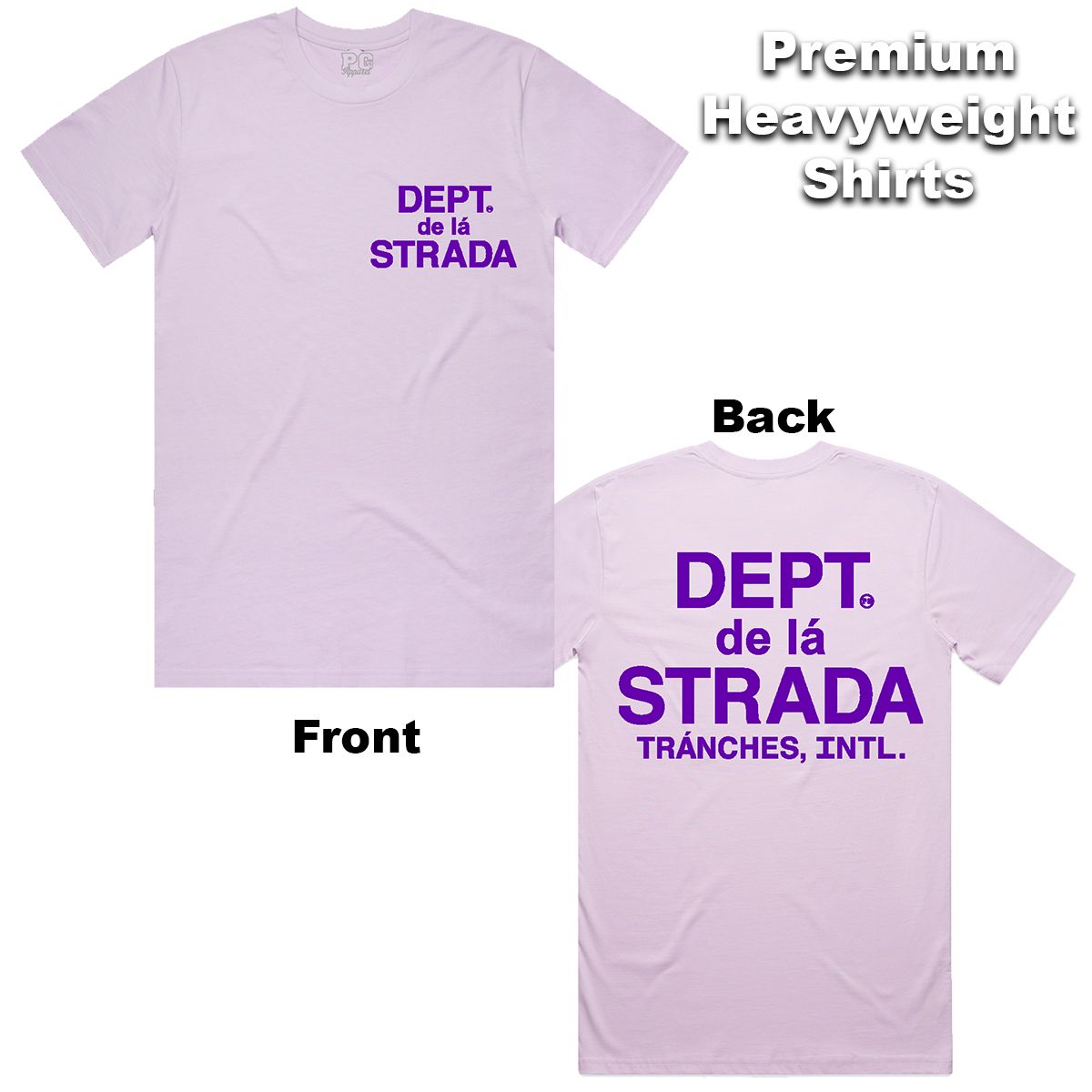 Strada INTL. T-Shirt - Lavender/Purple