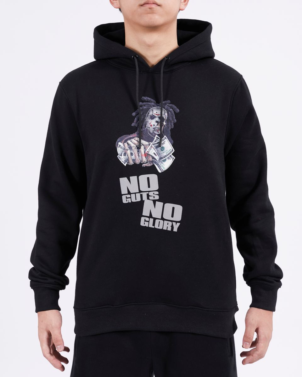 Roku Studio - No Guts No Glory Fleece Hoodie - Black