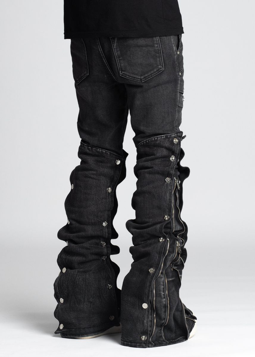 Guapi - Stacked Premium Denim Jeans - Iron Grey – Todays Man Store