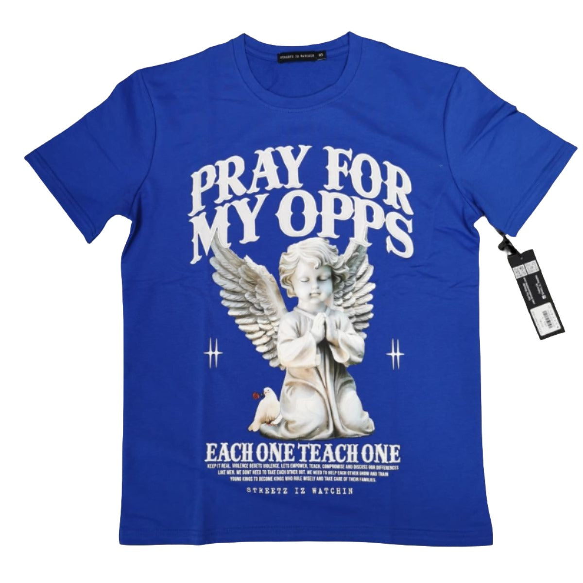 Pray For My Opps T-Shirt - Royal Blue