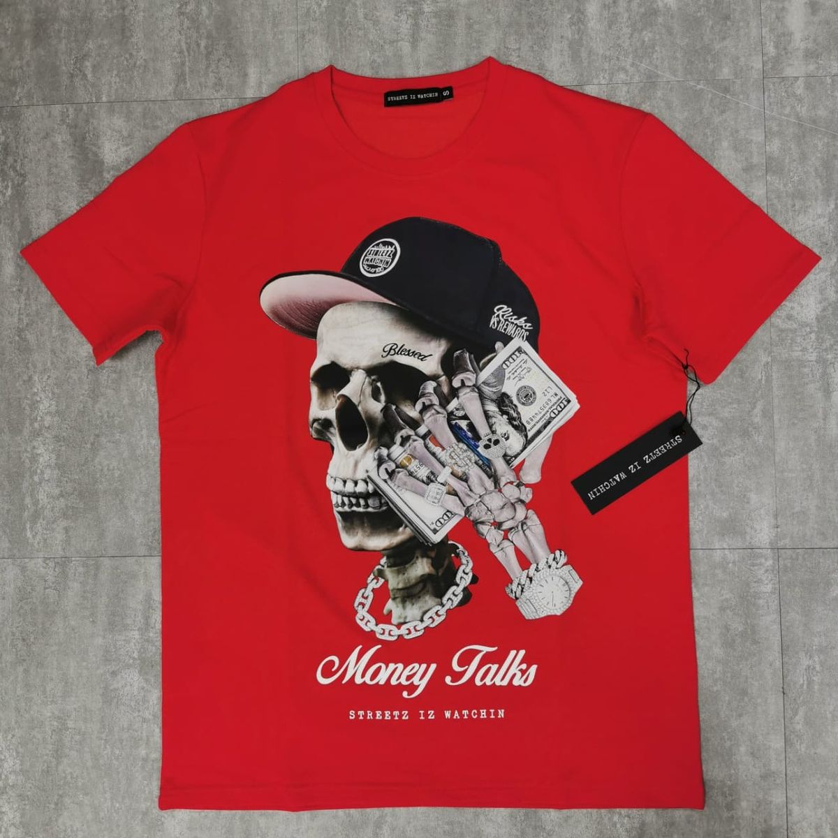 Money Talks T-Shirt - Red